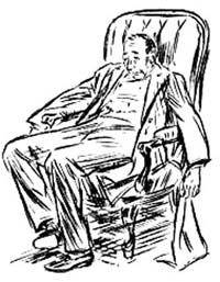 Monsieur Bouchard sank or rather fell
into a chair