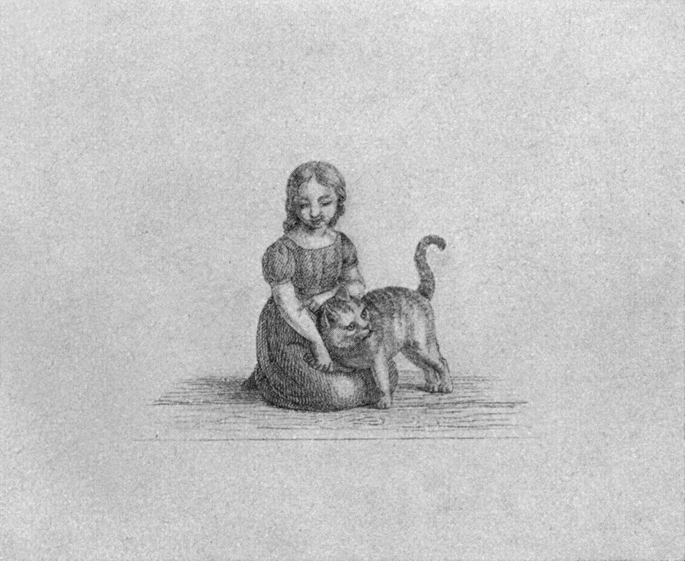 Lithographie aus den
  Fabeln