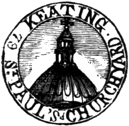 Keating 79 St. Paul’s Churchyard 
Trade Mark