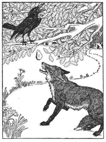Fox and crow