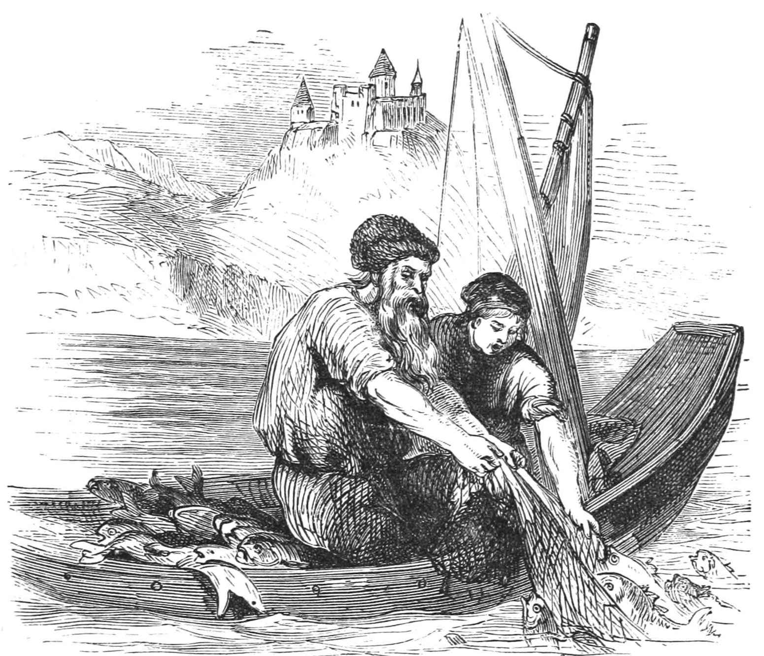 Hans and Fritzchen fishing